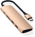 SATECHI ADAPTÉR V2 USB-C na USB, HDMI 4K, SD GOLD