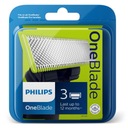 3x čepeľ Philips One Blade QP230/50 žiletkové nože ORIGINÁL