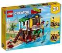 LEGO CREATOR 31118 DOM NA PLÁŽOVÉ SURFOVANIE