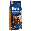 Brit Premium By Nature Senior S+M kuracie suché krmivo pre psov 15 kg