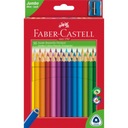 Ceruzkové pastelky Faber-Castell 30 farieb JUMBO