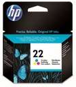 Farebný atrament HP HP 22, HP22=C9352AE, 165 strán, 5 ml