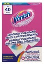 Utierky zachytávajúce farbivo Vanish Wipes 40 praní