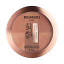 Bourjois Pressed Bronzer Always Fabulous 002 Tmavý, saténový povrch