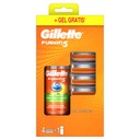 Gillette Fusion5 Náhradné čepele x 4 + 75 ml gél