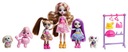 ENCHANTIMALS GLAM PARTY DOG FAMILY/4 HNV26