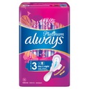 Always Platinum Day Night R3 Hygienické vložky 64 kusov