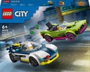 LEGO City 60415 Policajné auto naháňa svalové auto