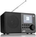 Prenosné DAB+ rádio JVC RA-E611B-DAB čierne