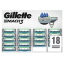 Náboje do žiletky Gillette Mach3 Blades 18 kusov