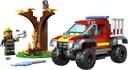 LEGO City 60393 Hasičské auto 4x4 Záchranná misia