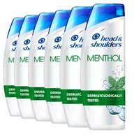 Head&Shoulders Mentolový šampón 6 x 400 ml