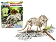 Súprava fosílií Clementoni Triceratops 60892