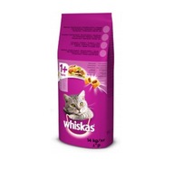 Suché krmivo pre mačky Whiskas tuniak 14 kg