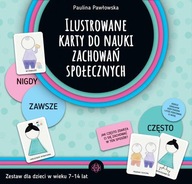 Ilustrované karty na učenie sa sociálneho správania