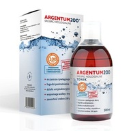 Argentum200 koloidné striebro 100 ppm tonikum na tvár a telo 500 ml