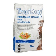 TropiDog Small Mini Small Breed Krmivo pre psov Lososová ryža Lososová ryža 8kg