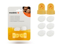 Medela 2 ventily + 6 náhradných dielov membrán odsávačky mlieka