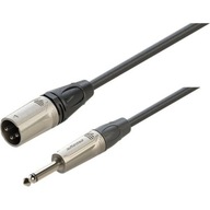 XLR audio kábel samec - Jack 6,3 mm, 5 m