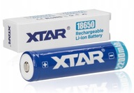 BATÉRIA XTAR Li-ion 18650 3,7V 2200mAh PCM WaWa