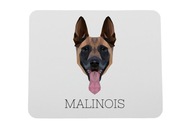 Malinois geometrická podložka pod myš