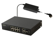 10-portový PoE switch pre 8 kamier SF108-90W Pulsar