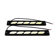 DRL denné flexibilné COB LED svetlá 2x1000lm