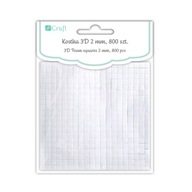 Samolepiaca 3D kocka - 800 ks 5x5 scrapbooking