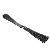 Bijoux Indiscrets Maze Tassel Flogger Black