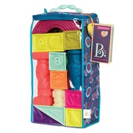 Soft Blocks 26 ks Elemenosqueeze B.Baby B.TOYS