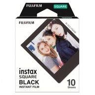 Filmové kazety Instax Square 10 fotografií čierne rámy