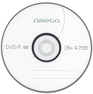 Omega DVD-R disky 4,7 GB 50+ propagačných obálok