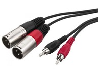 Monacor MCA-127P - XLR-RCA kábel (cinch) 1m