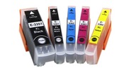 5x XL ATRAMENTY PRE EPSON EXPRESSION XP-540 XP-640