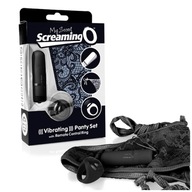 The Screaming About Remote Control Panty Vibe Black