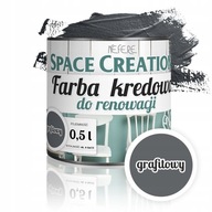 Grafitová kriedová farba na renováciu nábytku 500ml