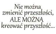 Nápis na nálepke na stenu s citátom - 65