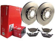 BREMBO PREDNÉ DISKY + DLOŽKY VW GOLF V POLO 9N 256