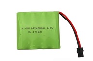 BATÉRIA BATÉRIA 2400 MAH 4,8 V NICD SM ZÁSTRČKA