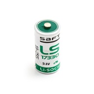 Saft LS17330 lítiová batéria 3,6V Li-SOCl2 2/3A