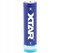 XTAR 18650 BATÉRIA 2600mAh 3,7V CHRÁNENÁ