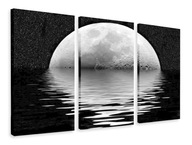 MOON TRIPTYCH OBRAZ 120x80