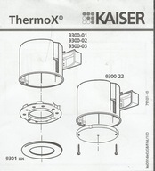 KAISER THERMOX 9300-22 INŠTALAČNÁ KRABICA 120x90