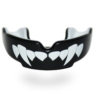 SafeJawz Dracula Čeľusť Mouthguard Black/White