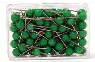 Magnetoplan Pins tab korok / textil 100ks zelená