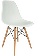 Kreslo Milano Design DSW France biela