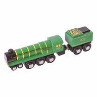 Bigjigstoys Green Arrow Train Engine výstup -45 %