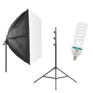 Foto set lampa 40x40cm statív VÝKONNÁ ŽIAROVKA