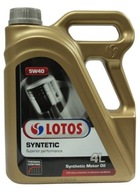 Motorový olej Lotos 4L SYNTHETIC PLUS 5W40 Gold