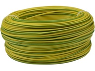LGY lankový kábel 4mm2 žltozelený 25m